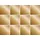 Queence Fliesenaufkleber QUEENCE "Metallic Look", gold, B:15cm H:15cm T:0,1cm, Fliesenaufkleber, Stickerfliesen, selbstklebend, Sticker, 12er Set