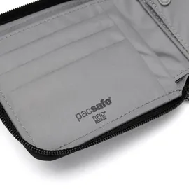 Pacsafe RFIDsafe Zip Around Portemonnaie schwarz