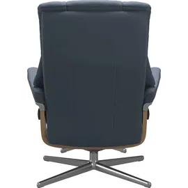 Stressless Relaxsessel STRESSLESS "Mayfair", blau (sparrow blau paloma), B:83cm H:102cm T:74cm, Leder PALOMA: PALOMA ist ein durchgefärbtes Semianilin-Möbelleder mit natürlicher Narbung.