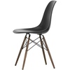 Eames Plastic Side Chair DSW 12 tiefschwarz/ahorn dunkel