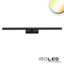 ISOLED LED Spiegel- und Bilderleuchte schwenkbar, 520mm, 12W, ColorSwitch 2700|3000|4000K, IP20, schwarz ISO-115638