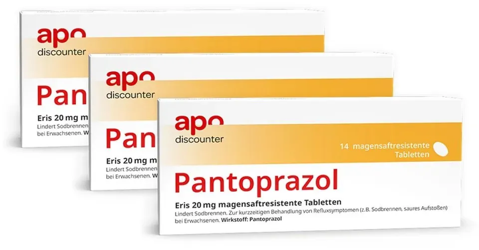 Pantoprazol 20 mg von apodiscounter