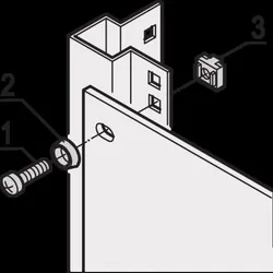 SCHROFF Montagematerial-Set 21101809 (VE50)