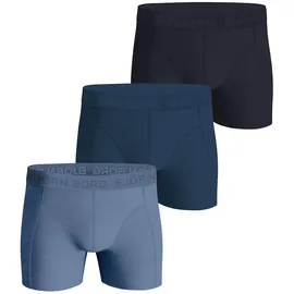 Björn Borg Boxershort Cotton Stretch 3er Pack Blau L