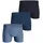 Björn Borg Boxershort Cotton Stretch 3er Pack Blau L