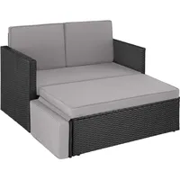 Tectake tectake® Rattan Lounge, Korfu 
1