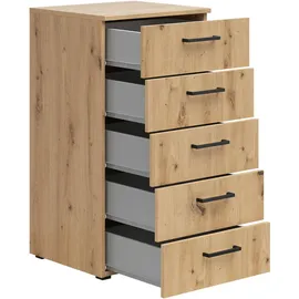 Roller Kommode Multistauraum Eiche Artisan