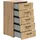 Roller Kommode Multistauraum Eiche Artisan