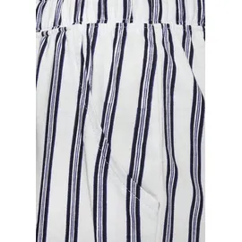 s.Oliver Pyjamahose Gestreift Schwarz/Weiß 32/34