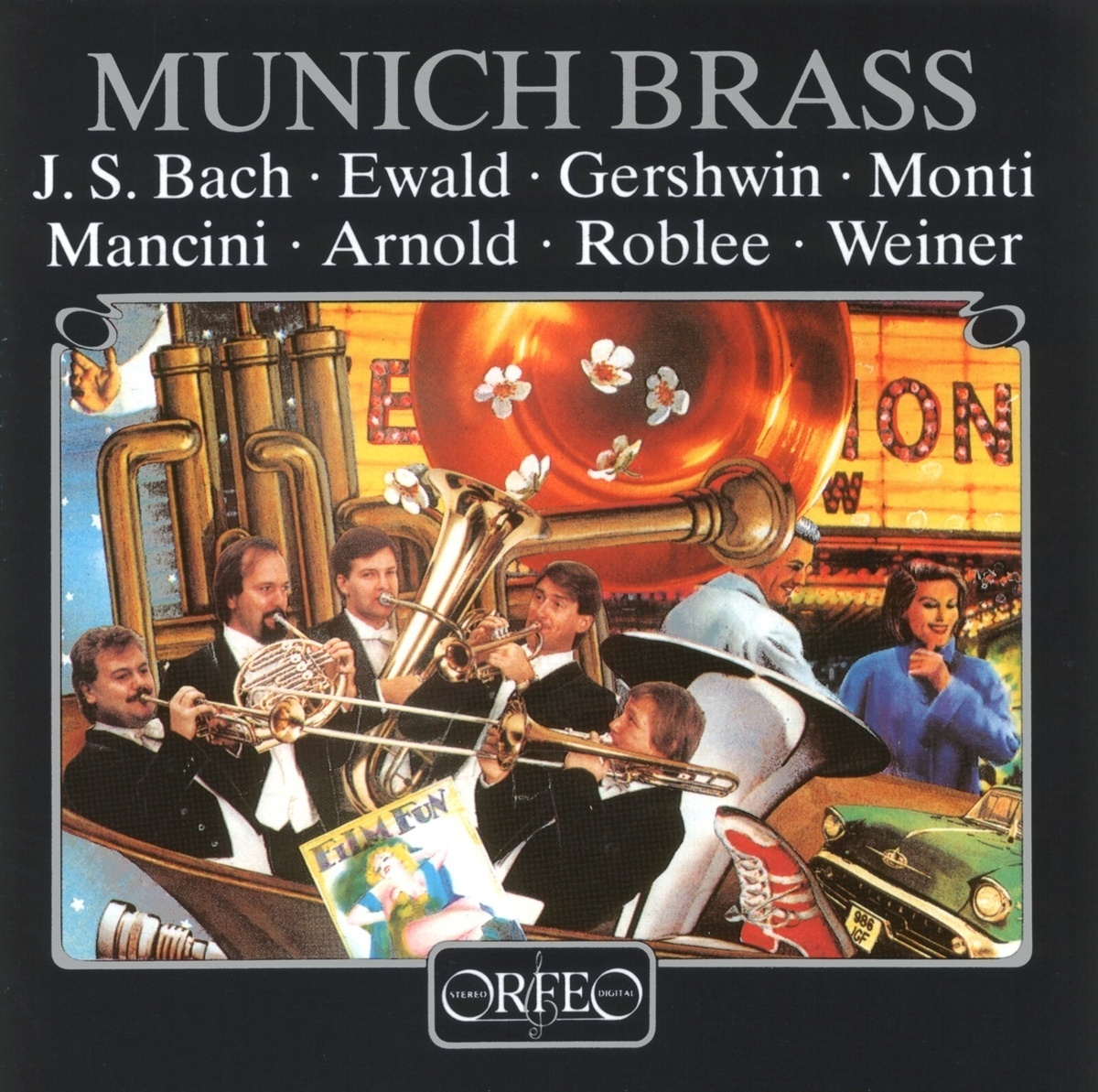 Munich Brass I: Introduktion und Fuge/Quintett - Munich Brass. (CD)