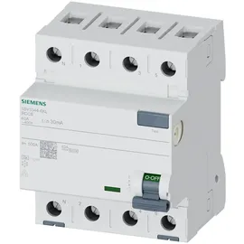 Siemens 5SV3344-6KL FI-Schutzschalter A 4polig 40A 0.03A 400V