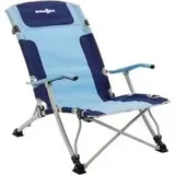 Brunner Strandstuhl Bula XL hellblau/dunkelblau