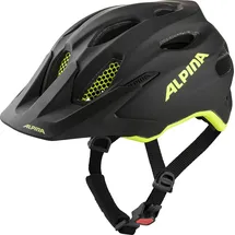 Alpina Carapax Jr. Flash 51-56 cm Kinder black/neon yellow matt 2022