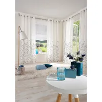 MY HOME Gardine »Yalinga« Ösen 1 Stk. tlg. Vorhang,