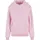 URBAN CLASSICS Fluffy Kapuzenpullover Soft Pink 2XL