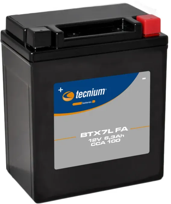 TECNIUM In de fabriek geactiveerde onderhoudsvrije batterij - BTX7L