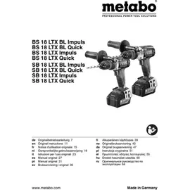 Metabo BS 18 LTX Impuls 602191500