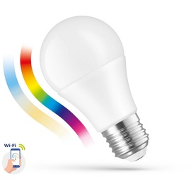 Spectrum Smart LED Birnenform 9W = 62W E27 matt RGBW + CCT 2700K - 6500K Tuya Wi-Fi