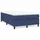 vidaXL Boxspringbett 120 x 200 cm Blau