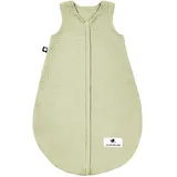 Julius Zöllner Musselin Babyschlafsack Junge/Mädchen Limette