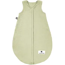 Julius Zöllner Musselin Babyschlafsack Junge/Mädchen Limette