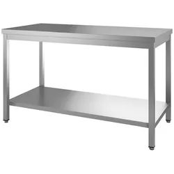 Gastro-Inox Arbeitstisch aus Edelstahl mit Grundboden 1700x600x880mm