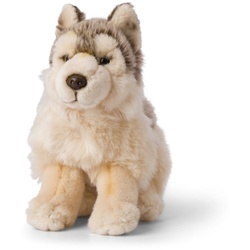 WWF - Plüschtier - Wolf (25) lebensecht Kuscheltier Stofftier Plüschfigur