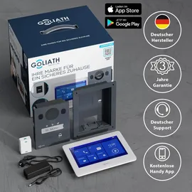 Goliath Intercom Goliath Basic Video Türsprechanlage 2 Draht Bus 7" Monitor
