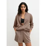 Marc O'Polo Sweatjacke Modal Allure braun M (38)