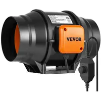 Vevor Inline-Rohrventilator, 60 W, Rauchabzug, Inline-Kanalventilator mit variablem Drehzahlregler,