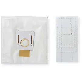 Nedis Staubsaugerbeutel | 12 Stück | Synthetik | Meist verkauft für: Bosch | Weiss