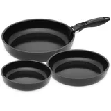 Gerlach Smart Pfanne Set 20-24-28Cm / Schwarz