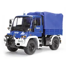 CARSON RC-Auto Unimog U300 THW 2,4GHz 100% RTR blau (500907722)
