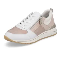Remonte Damen R3702 Sneaker, Weiss/Rosegold/Rose/reinweiss/Weiss/Muschel / 31, 37 EU