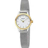 REGENT Damen Armbanduhr Analog Metallarmband D2URF1442 - Silber