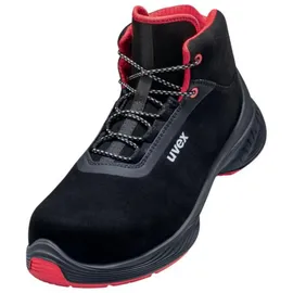 Uvex 1 G2 S2 schwarz, rot Weite 14 Gr. 42