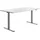 TOPSTAR Schreibtisch E-Table weiß / grau