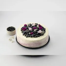 Dr. Oetker Springform Back-Liebe Emaille Springform-Backform mit Emaille-Servierboden und Antihaft-Ring 28cm (1101)