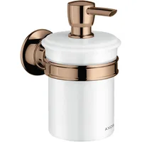 Hansgrohe Axor Montreux Seifenspender mit Halter polished red gold