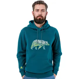 Forsberg Hoodie mit gestreiftem Brustlogo