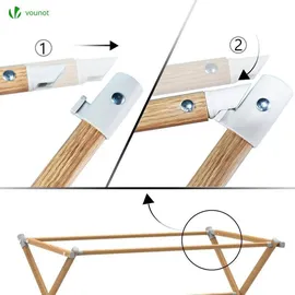 VOUNOT 7 m Holzoptik