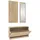 vidaXL Flurmöbel-Set 3-tlg. 0 x 0 x 0 cm Braun