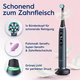 Oral-B iO Series 9N black onyx + Aufsteckbürsten 2 St.