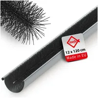 Inefa Dachrinnenbürste Dachrinnen Laubschutz Formstabil