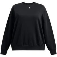 Under Armour Rival Fleece Oversized Pullover Damen 001 black/white