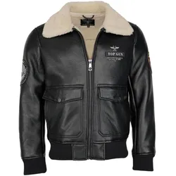 Top Gun 3035, Kunstlederjacke - Schwarz - XXL