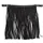 QHP Fliegenfransen Leder Pony Schwarz