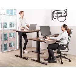Höhenverstellbarer Schreibtisch Elektrisch 160 x 72 cm Verschiedene Grössen