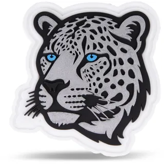 Belmil Patches mit Klettverschluss Set 3-teilig- kompatibel mit Schulranzen Comfy/Smarty (White Jaguar)