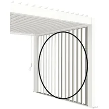 Biohort Sonnenschutzrollo Manuell 4 m Weiß